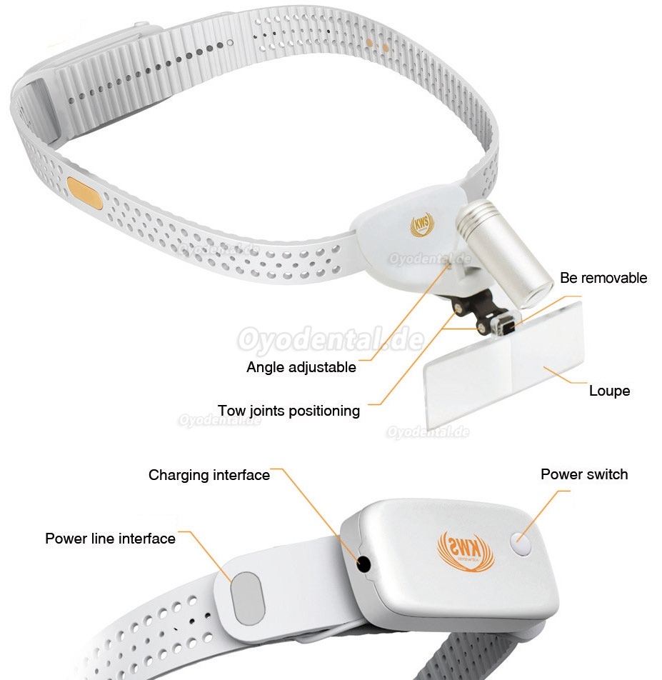 KWS KD-202A-8 CRI Led Dental Kopflicht Dentalscheinwerfer medizinisch